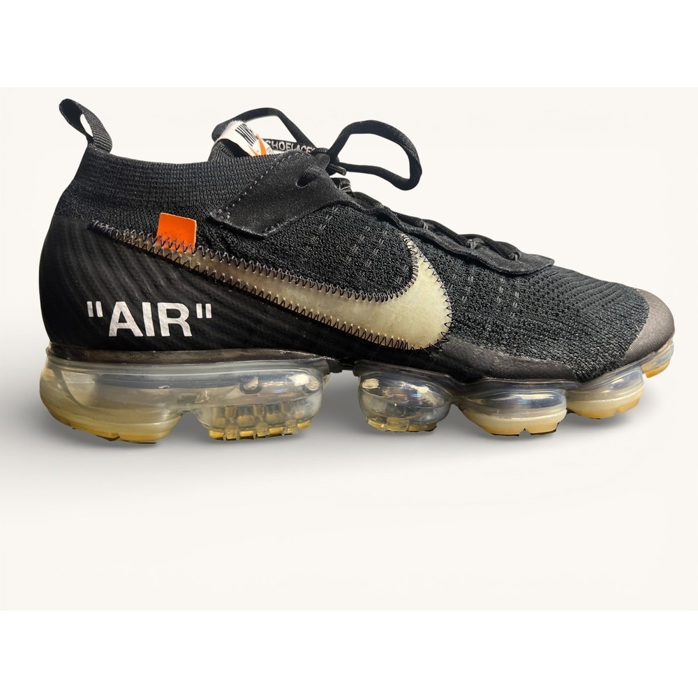 Nike x Off-White Air VaporMax Part 2 Black Mens‎ 13 AA3831-002 Virgil Abloh